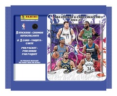2024-25 Panini NBA Sticker and Card Collection Pack